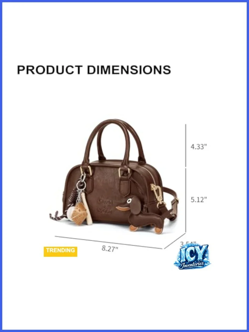 Genuine Leather Crossbody Bag with Adjustable Strap and Multiple Pockets for